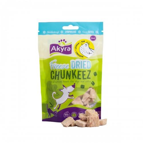 Akyra Freeze Dried Chunkeez poulet