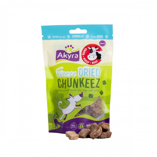 Akyra Freeze Dried Chunkeez bœuf