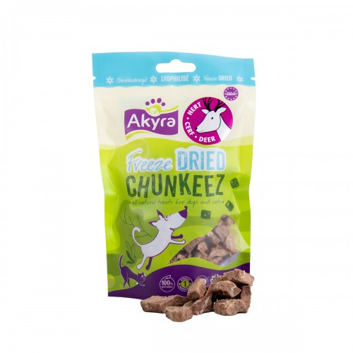 Akyra Freeze Dried Chunkeez cerf