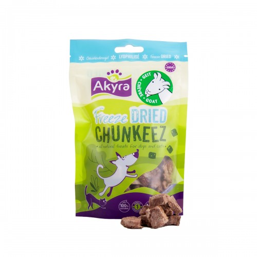 Akyra Freeze Dried Chunkeez chèvre