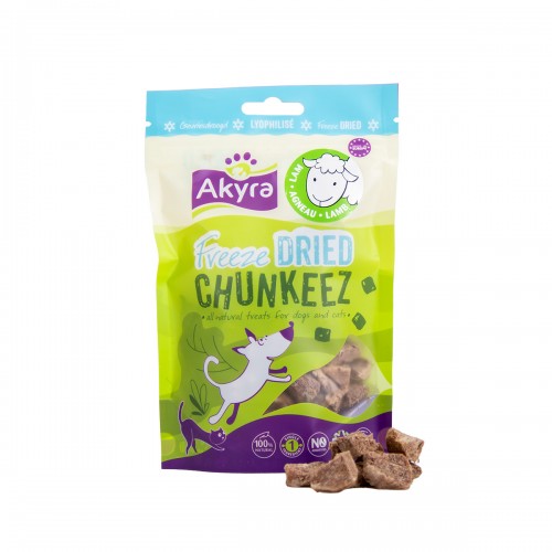 Akyra Freeze Dried Chunkeez agneau