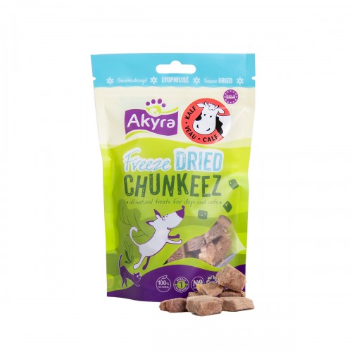 Akyra Freeze Dried Chunkeez veau