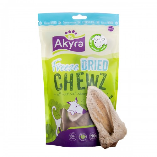 Akyra Freeze Dried Chewz oreilles d'agneau