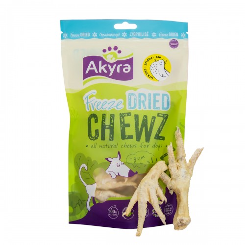 Akyra Freeze Dried Chewz pattes de poulet
