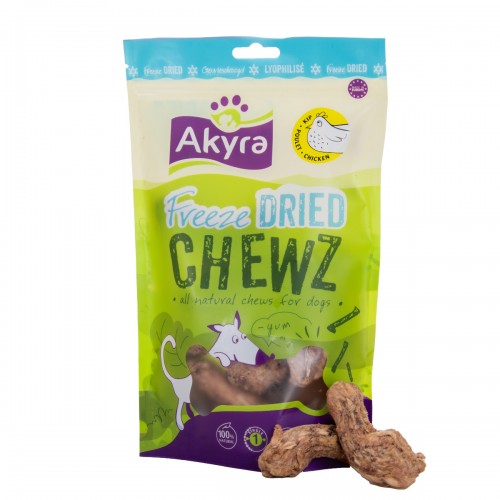 Akyra Freeze Dried Chewz cous de poulet